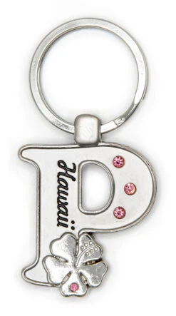Island Girl® Rhinestone Keyring: P