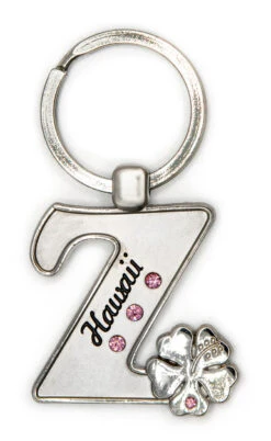 Island Girl® Rhinestone Keyring: Z