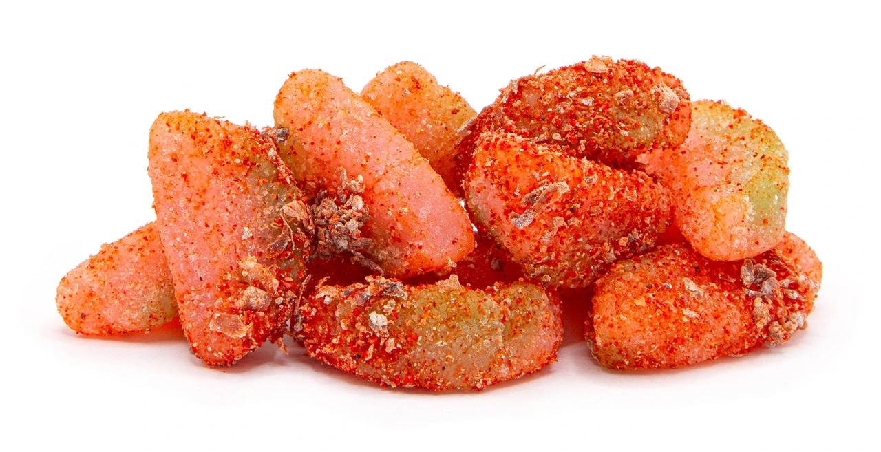 NOMS Li Hing & Lemon Peel Candies: Watermelon