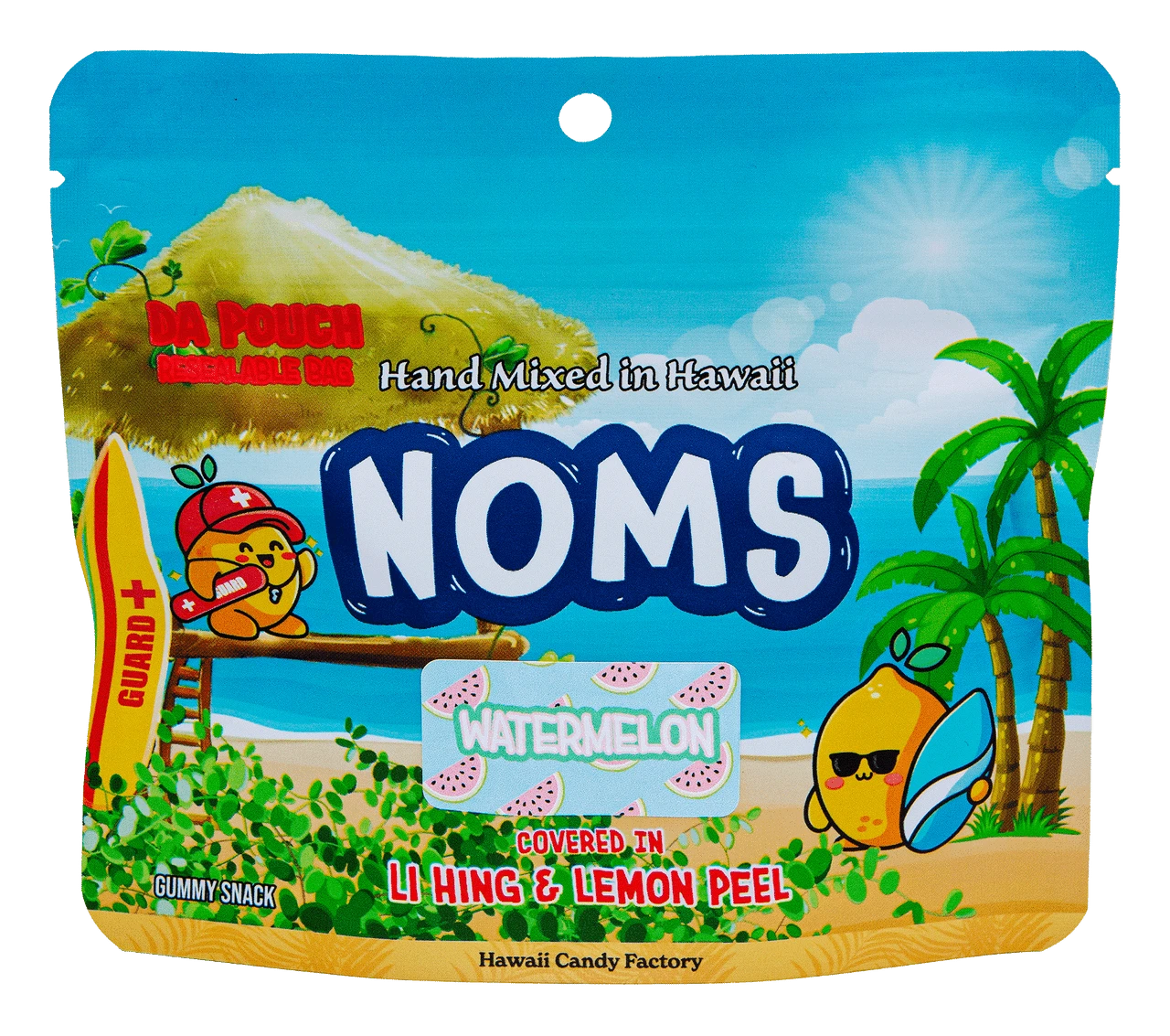 NOMS Li Hing & Lemon Peel Candies: Watermelon - Image 2