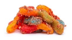 NOMS Li Hing & Lemon Peel Candies: Worms