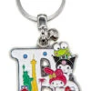 SANRIO Hello Kitty® & Friends LAS VEGAS Initial Keyring: B