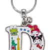 SANRIO Hello Kitty® & Friends LAS VEGAS Initial Keyring: D