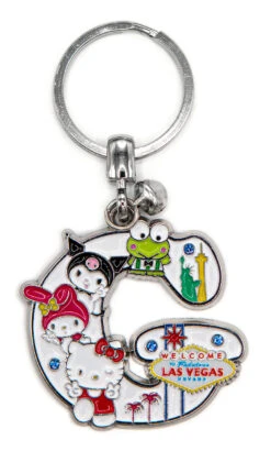 SANRIO Hello Kitty® & Friends LAS VEGAS Initial Keyring: G