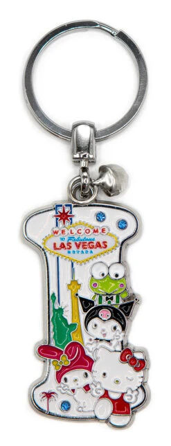 SANRIO Hello Kitty® & Friends LAS VEGAS Initial Keyring: I