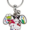 SANRIO Hello Kitty® & Friends LAS VEGAS Initial Keyring: T
