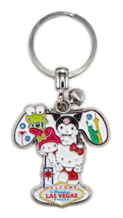 SANRIO Hello Kitty® & Friends LAS VEGAS Initial Keyring: T