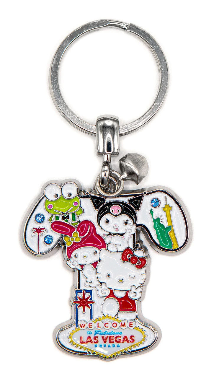 SANRIO Hello Kitty® & Friends LAS VEGAS Initial Keyring: T