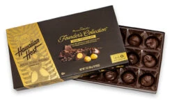 Hawaiian Host Founder's Collection Dark Chocolate Covered Macadamia Nuts 7oz