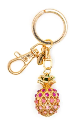 Island Bling Keyring - Pineapple: Pink