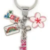 Island Girl® Charm Keyring: Aloha
