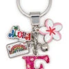 Island Girl® Charm Keyring: E