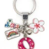 Island Girl® Charm Keyring: Q