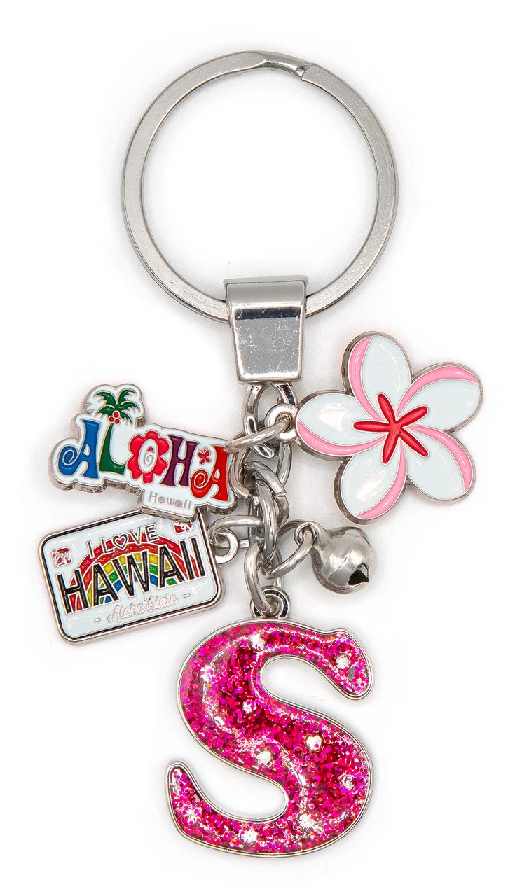 Island Girl® Charm Keyring: S