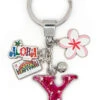 Island Girl® Charm Keyring: Y