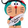 Doraemon® Plush 4" W/ Strap: Surfboard