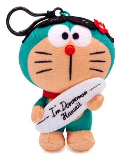 Doraemon® Plush 4" W/ Strap: Surfboard