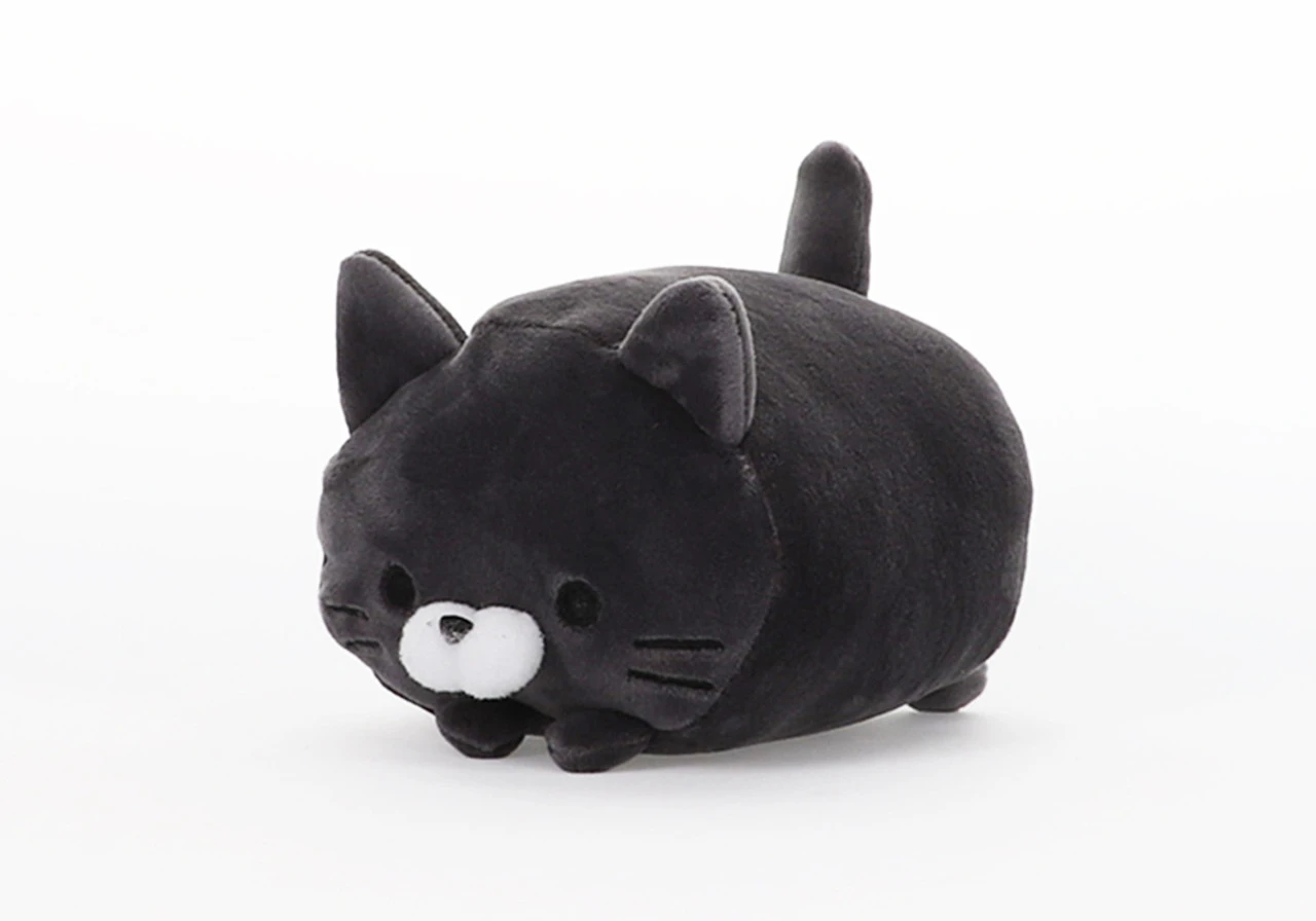 Mochi Fuwa Plush: Black Cat