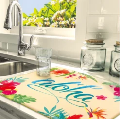 Drying Mats: Aloha Floral