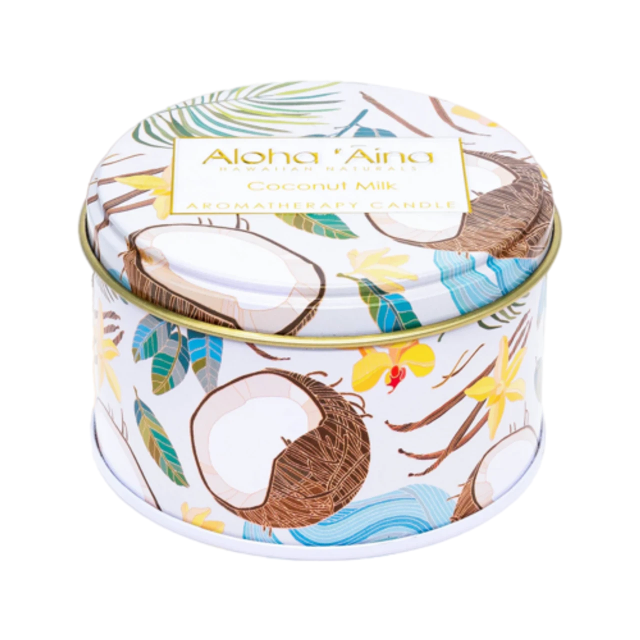 Aloha ‘Aina Travel Candle 4.3oz: Coconut Milk - Image 3