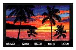 Large Velour Beach Towel: Diamond At Dusk