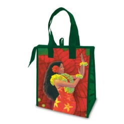 Holiday Insulated Lunch Bags: Hibiscus Hula