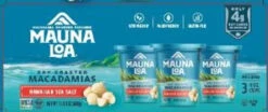 Mauna Loa Dry Roasted Macadamia Nuts - Gift Set Of Three