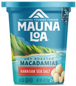Mauna Loa Macadamia Nuts Single Cup - Hawaiian Sea Salt