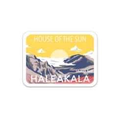 Island Series Stickers - Maui: Haleakala
