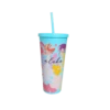 Double Wall Tumbler - Heleconia: Tiffany Blue