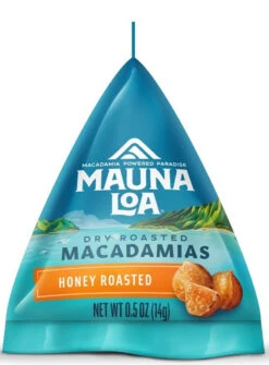 Mauna Loa Macadamia Nut Sample Size Pouch 0.5oz - Honey Roasted SINGLE