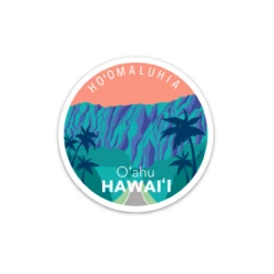Island Series Stickers - Oahu: Ho'omaluhia