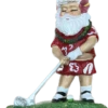 Polyresin Christmas Ornament: Golfing Santa