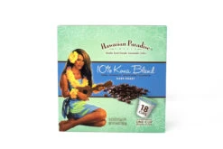 Hawaiian Paradise Coffee Single Serve K-Cup - 10% Kona Roast