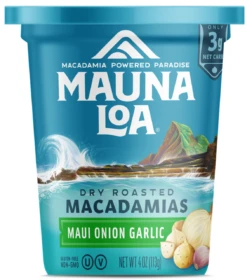 Mauna Loa Macadamia Nuts Single Cup - Maui Onion Garlic