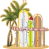 Wooden Ornament: Surfboards