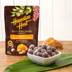 Hawaiian Host Paradise Collection - Honey Milk Chocolate Covered Macadamias