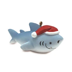 Polyresin Christmas Ornament: Mele Shark
