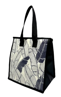 Insulated Lunch Bag: Medium - Banana Leaves