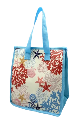 Insulated Lunch Bag: Medium - Coral