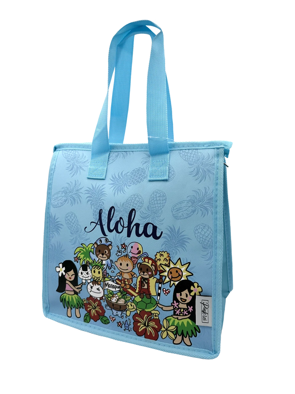 Insulated Lunch Bag: Medium - Island Fun