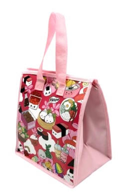 Insulated Lunch Bag: Medium - Pink Ono