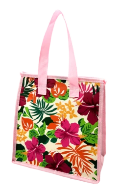 Insulated Lunch Bag: Medium - Spring Garden