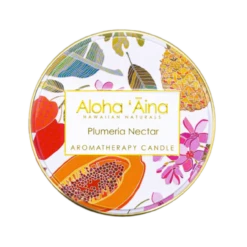 Aloha ‘Aina Travel Candle 4.3oz: Plumeria Nectar