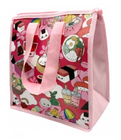 Insulated Lunch Bag: Small - Pink Ono