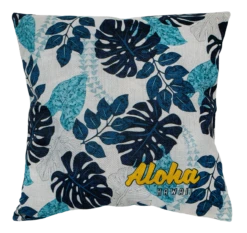 Robin Ruth Island Pillow Cover - Monstera Tattoo Aloha