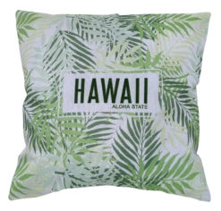 Robin Ruth Island Pillow Cover - Palm Leaves HI Green