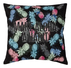 Robin Ruth Island Pillow Cover - Pineapple Floral