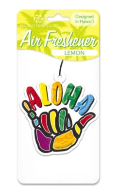 Island Design Air Freshener - Rainbow Shaka