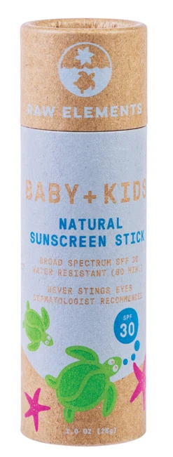 Raw Elements Baby+Kids Stick SPF 30